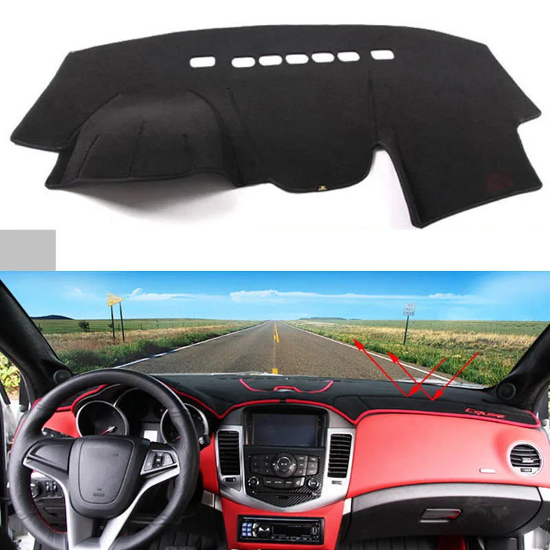Car dashboard Avoid light pad Instrument platform desk cover Mats