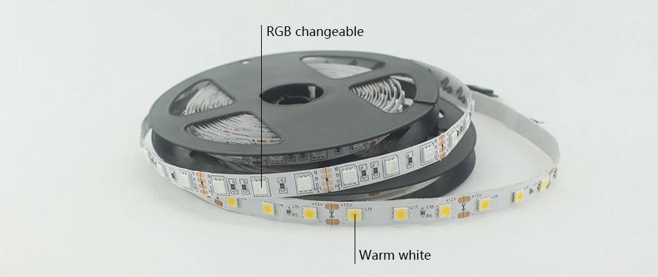 VW SMD5050 RGB 12 В привело Тирас Гибкие водонепроницаемые светодиодные 60leds/м спальня сад неон освещение ленты 5 м 4 Вт/м fita LED