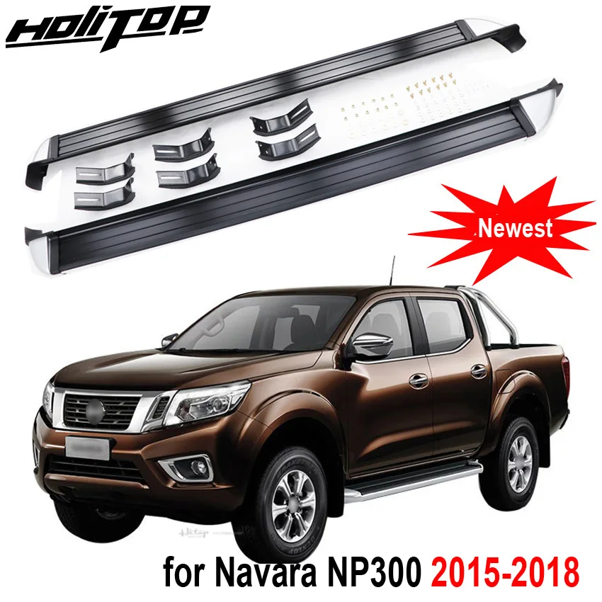 Беговая доска шаг в сторону nerf бар для Nissan NP300 Navara, высокое качество, может загружать 230 кг, утолщенный алюминиевый сплав, с большой фабрики