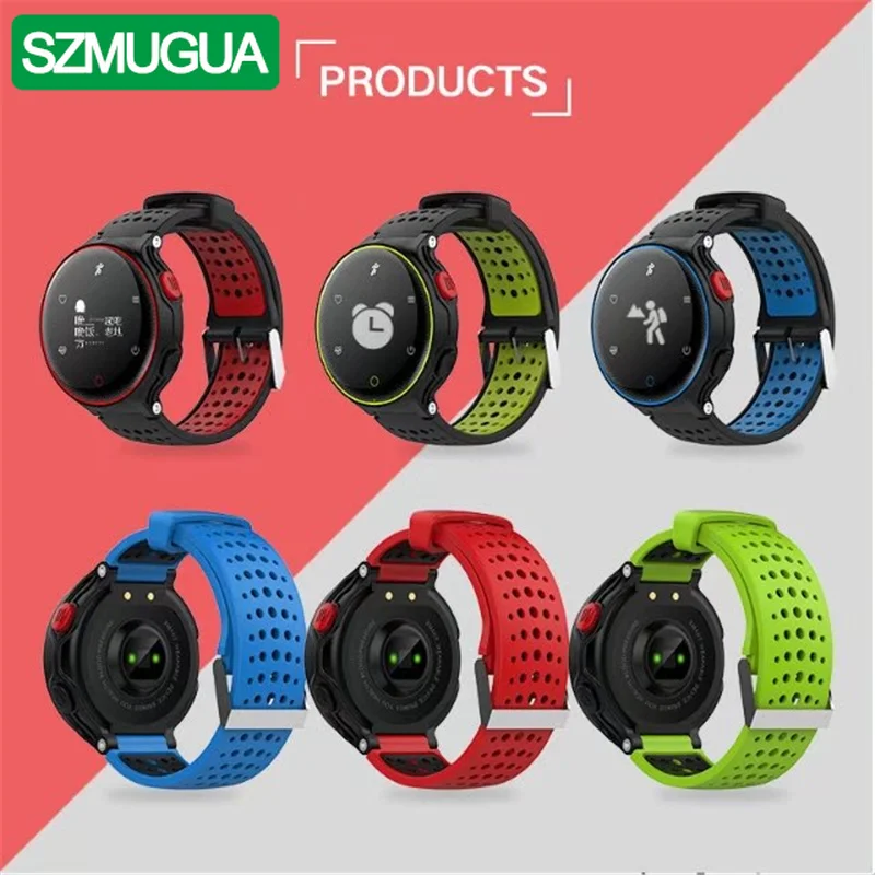 

SZMUGUA 6Pcs Smart Band Waterproof IP68 Heart Rate Monitor Blood Pressure Pedometer Sport Watch Fashion Bluetooth Smartwatch