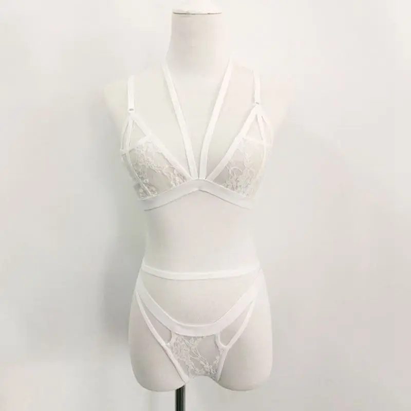 

Plus Size S-2XL Sexy Women Lace Bras Set Underwear Lingerie Sleepwear Sets