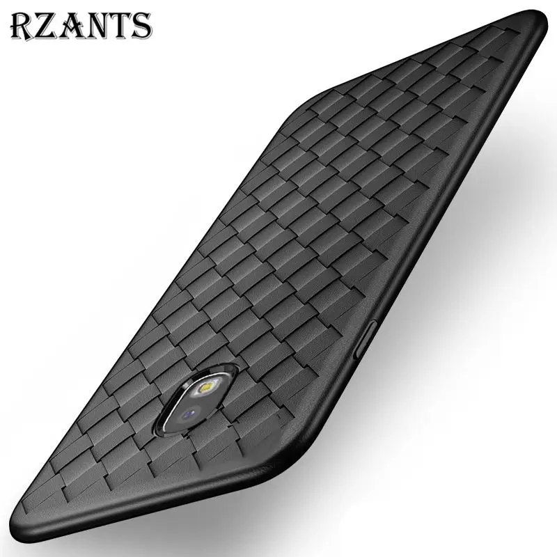 Rzants Телефон чехол для Samsung Galaxy J7 Pro ткань мягкая ТПУ Корпус тонкий полный дыхание j7