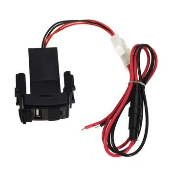 

Dewtreetali Hot Dual Usb Car Charger Power Adapter Socket For TOYOTA Usb 2.1A 2 Port Charge Socket Car Styling Dashboard