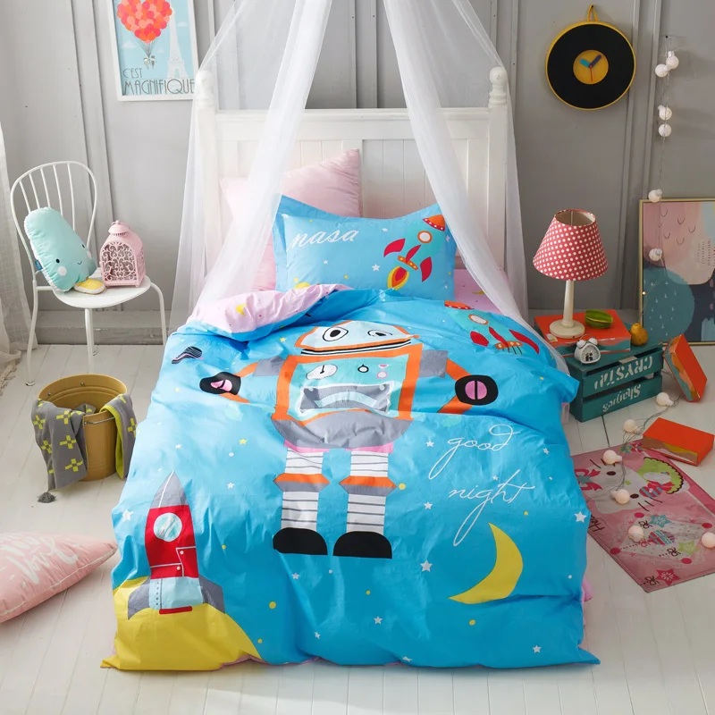 Aliexpress.com : Buy TUTUBIRD kids cartoon robot bedding ...