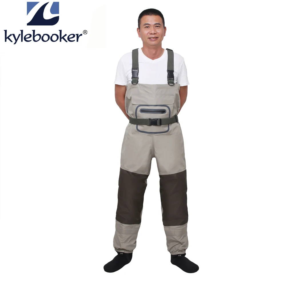 

Men's Neoprene Stocking Foot Wader Stockingfoot Breathable Fly Fishing Hunting Chest Wader