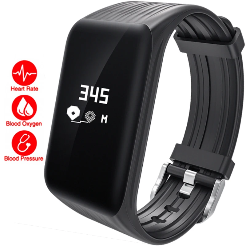 

Fashion Sport Men LED Digital Rubber Waterproof Clock Smart Watch Heart Monitor Fitness Bracelet Activity Tracker Wristband