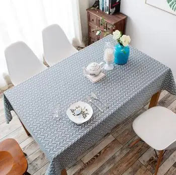 

2019 New Table Cloth Linen Rural Square Tablecloths Rectangular Dinner Table Cover Coffee Table Tea Home Decoration Textile