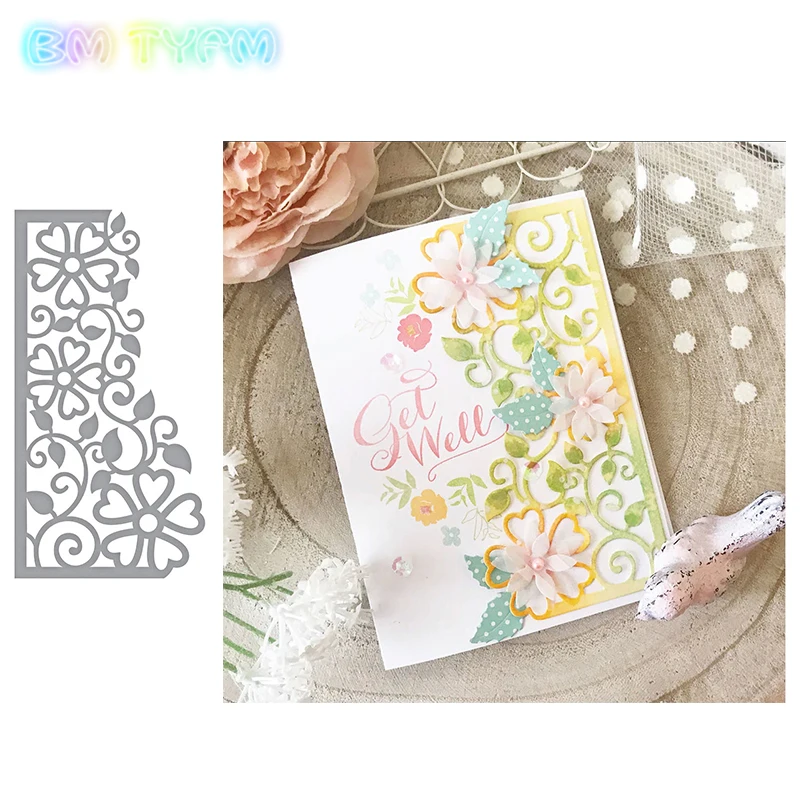 

lace Metal cutting dies frame craft cutting die embossing stencil for handmade Paper card making scrapbooking