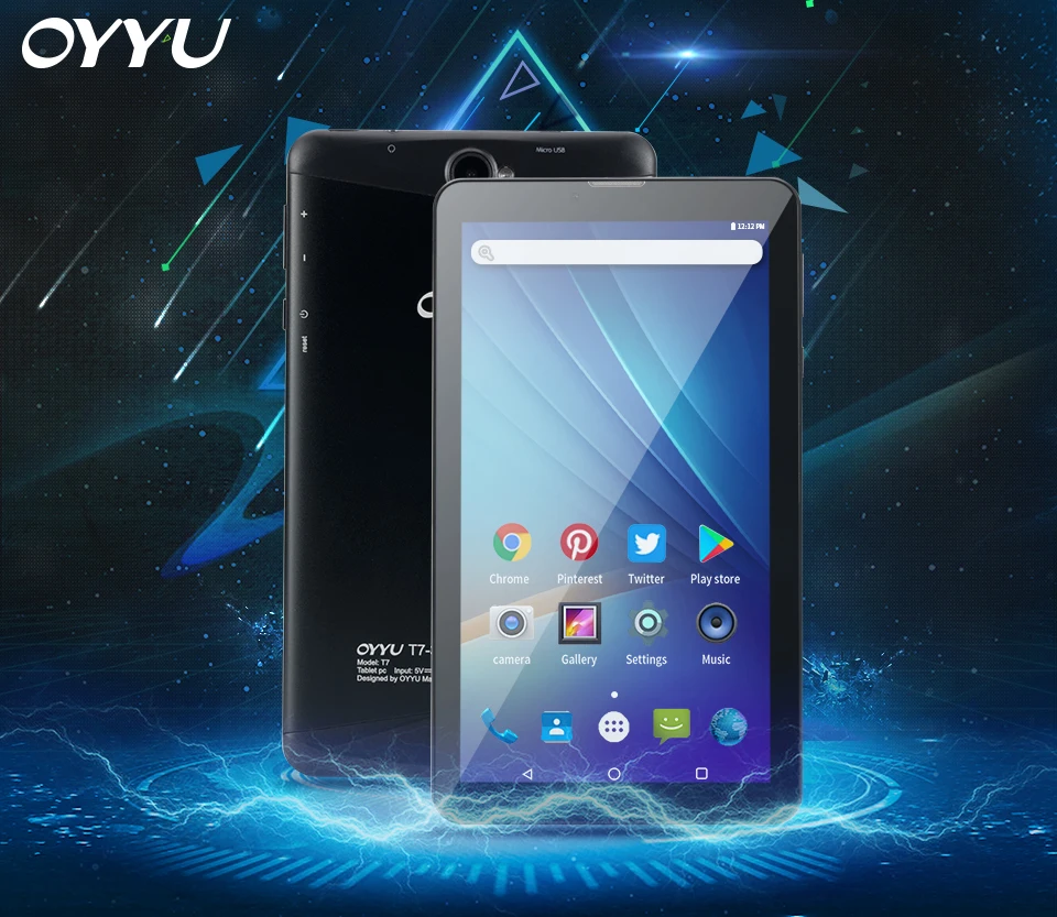 3g Телефонный звонок планшетный ПК Android 6 0 OYYU T7 MT8321A/B 4 ядра 1. Гц 1G RAM + 16 ГБ Встроенная