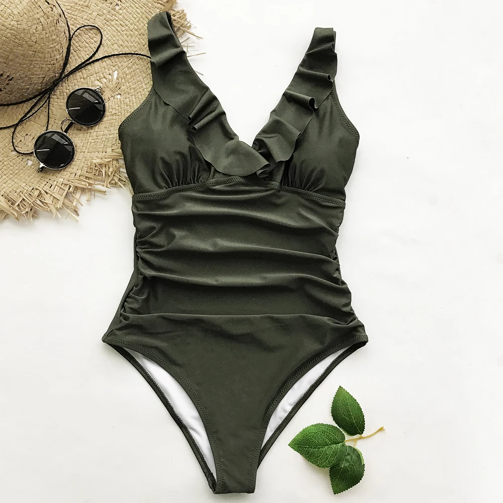 One piece Brazilian Push Up Swimwear