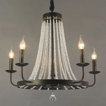 

Vintage black branch tree chandeliers, Luxury D80cm D93cm big K9 crystal lustre lighting, 8 12 artwork living room hanging lamp
