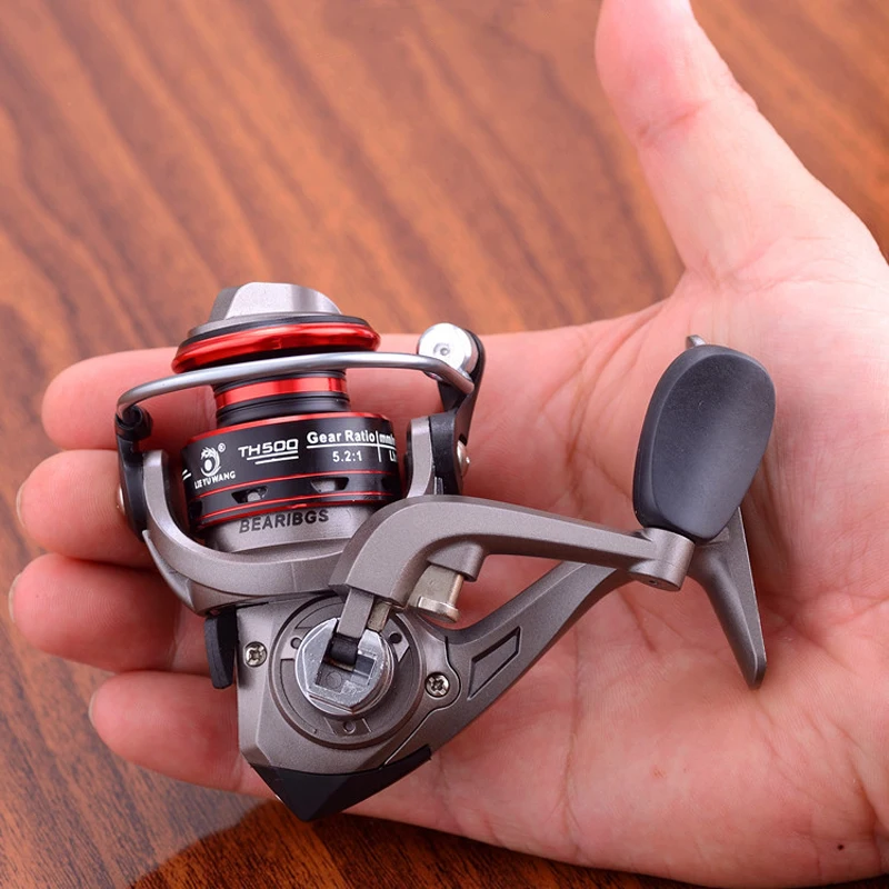Metal Spinning Reel Fishing Reel 500-7000 Series Saltwater Carp Fishing Reels Left and Right Interchange Handle Fishing Tools