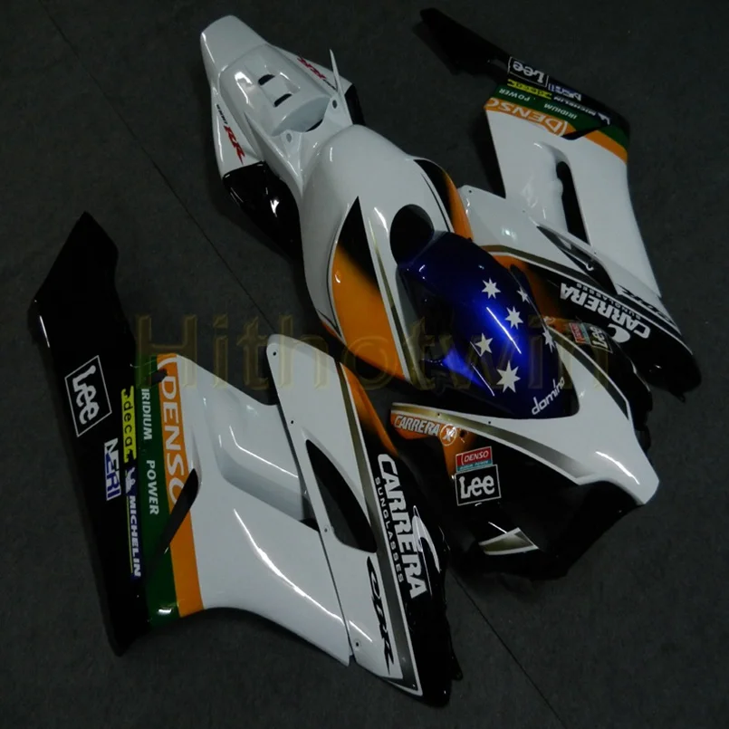 Мотоциклетный обтекатель для HONDA CBR1000RR 2004-2005 CBR 1000 RR 04 05 обвес+ Botls+ литьевая форма черный M2 - Цвет: H
