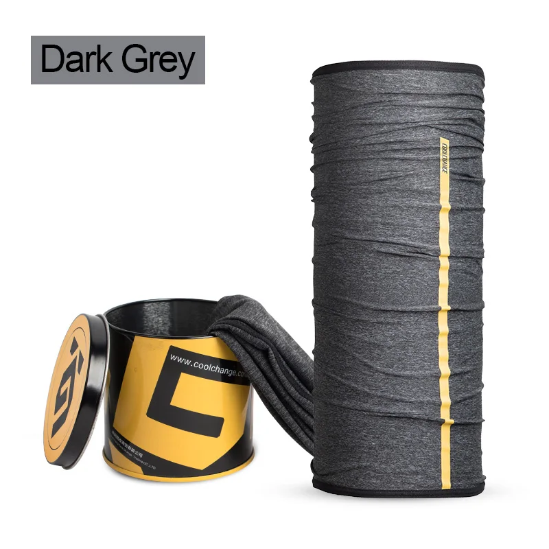 Dark Gray Coolсмена Волшебная велосипедная маска Половина лица летняя прохладная ледяная ткань анти-УФ велосипедный шарф спортивный велосипедный рот маска головной убор - Цвет: Dark Gray