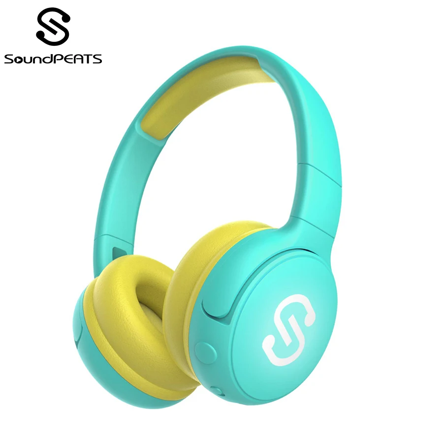 SoundPEATS дети Bluetooth беспроводные наушники стерео 85дб объем ограничен Встроенный