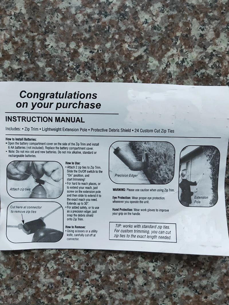 instruction