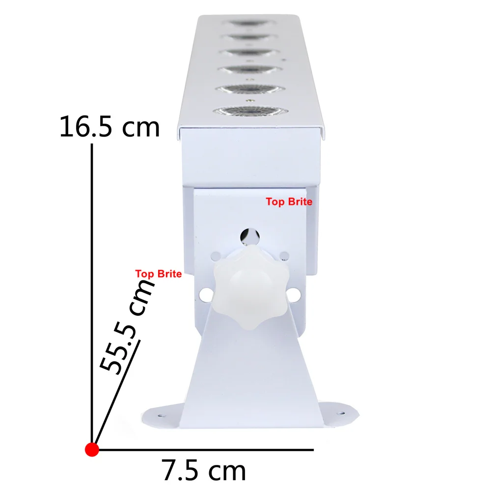 WI-FI/Remote Управление Беспроводной Батарея бар огни 6X18 W RGBWY-UV 6IN1 светодиодный для настенных светильников Dj этап стирка эффектов DMX 6/10 ЧС