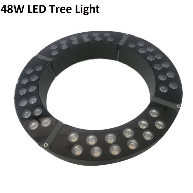 

48W Led Flood Tree Light Outdoor Spotlight For Tree lighting IP65 Waterproof Warm White Cold White Ac85-265V DC12V DC24V