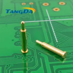 TANGDA DHL/EMS d2 * 11 мм 1000 шт. pogo контактный разъем мобильных Батарея Весна 1 P наперсток поверхности крепление SMD золотой пластине 1u "1.2a