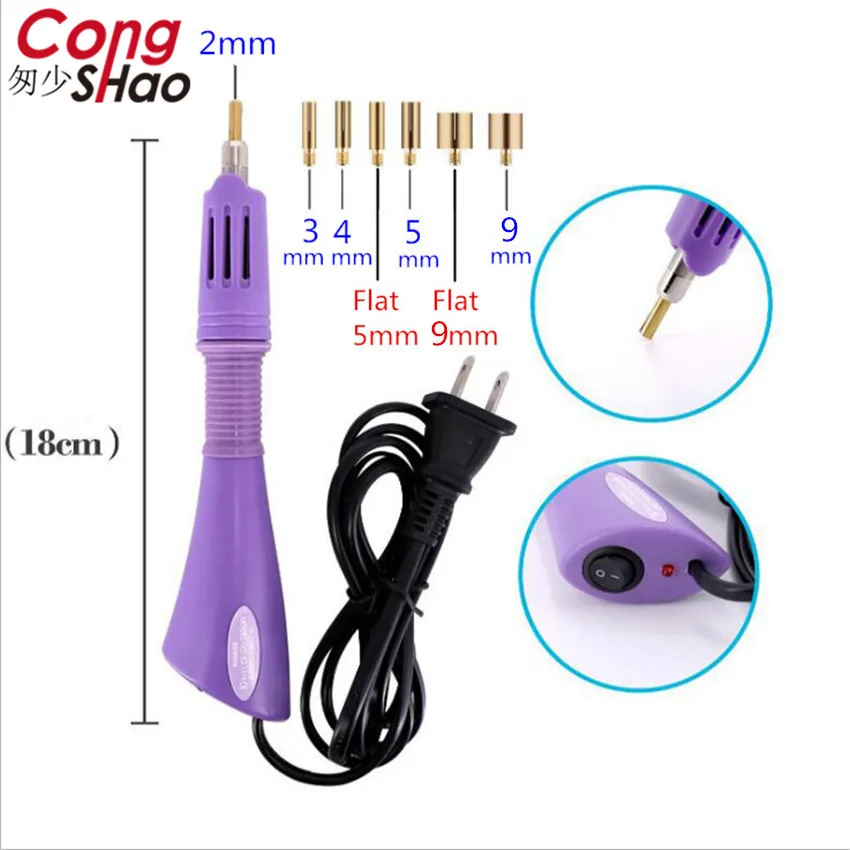 Быстро нагревается! Фотоаппликатор для горячей фиксации с круглой