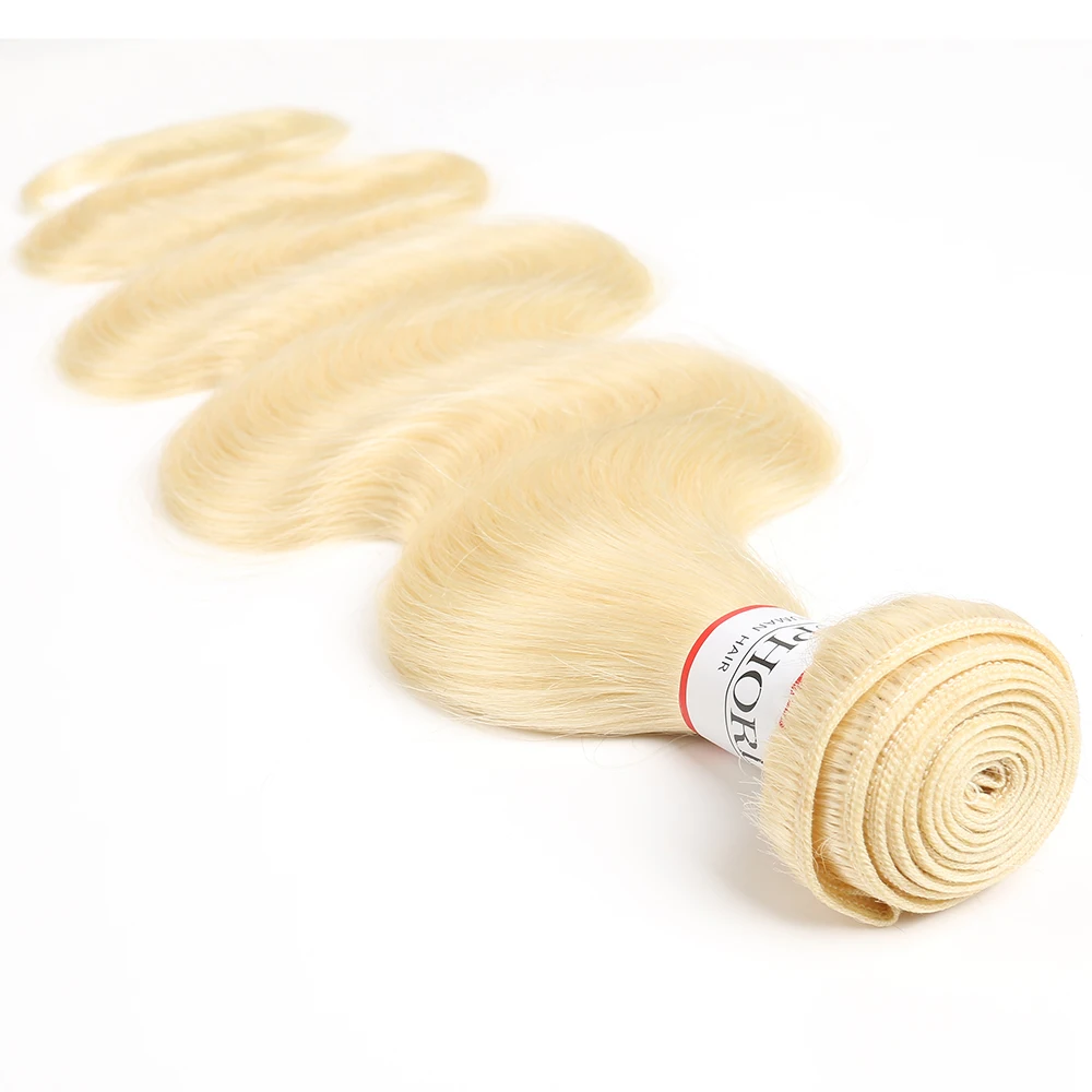 Body Wave Human Hair Weave Bundles 1 PCS EUPHORIA Brazilian Ombre Black Blonde 613 Color Hair Extensions 100% Remy Hair Weaving