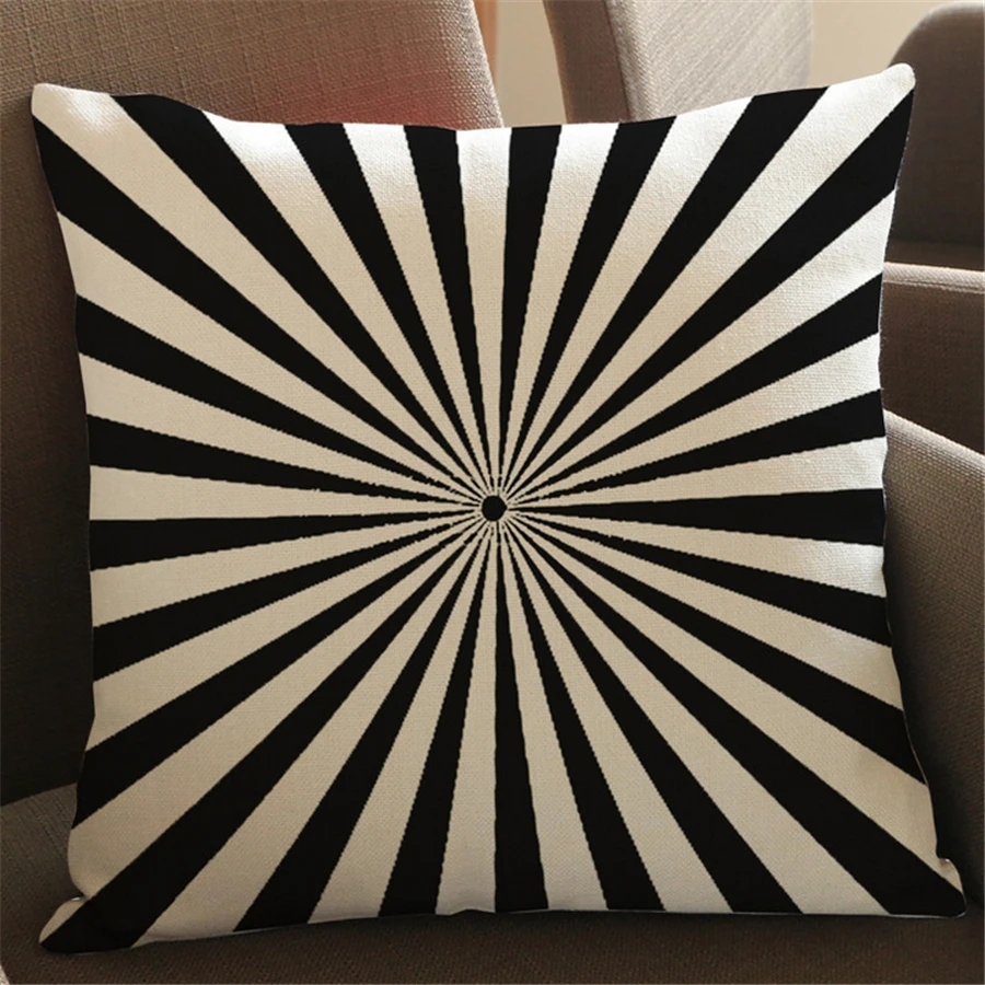 Striped Throw Pillows Cover For Couch Decorative Office Chair