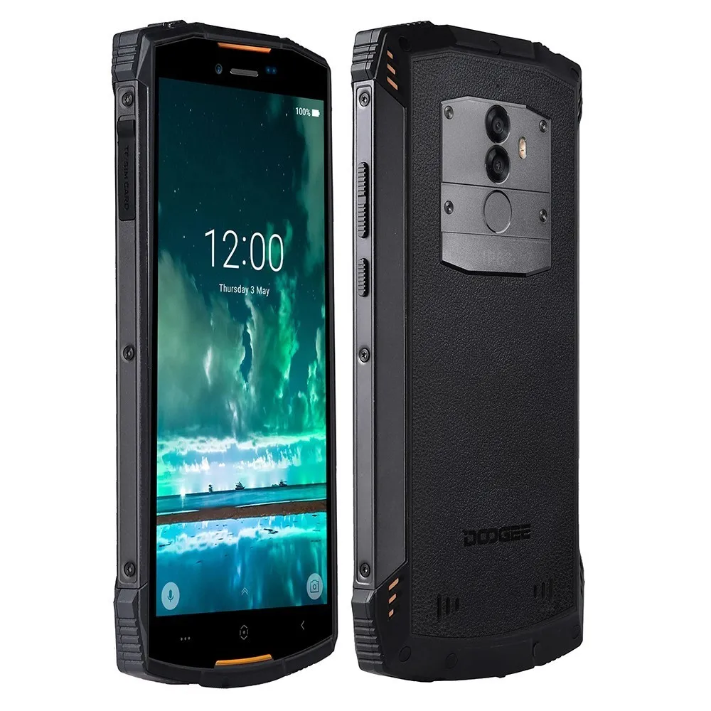 DOOGEE S55 rugged shockproof mobile phone android 8.0 5500mAh 4GB RAM 64GB ROM MTK6750T Octa Core 4