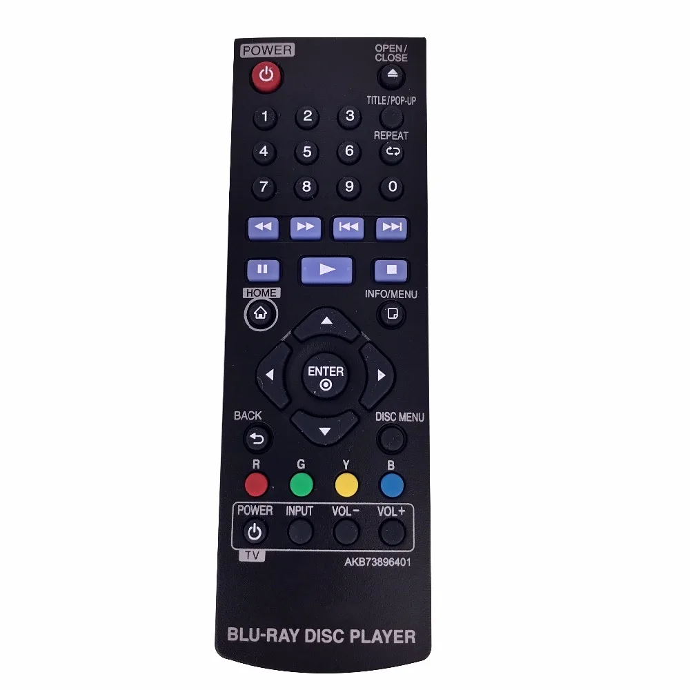 

New Original for LG DVD/Blu-ray Player Remote Control AKB73896401 BP135 / BP240 BLU RAY Playe