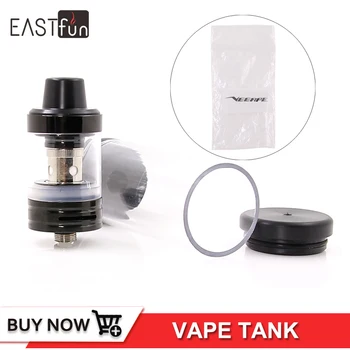 

Veeape Electronic Cigarette Atomizer 2.5ml Vape Tank 22mm top filling tank fit for EC coil head 0.3ohm 0.5ohm