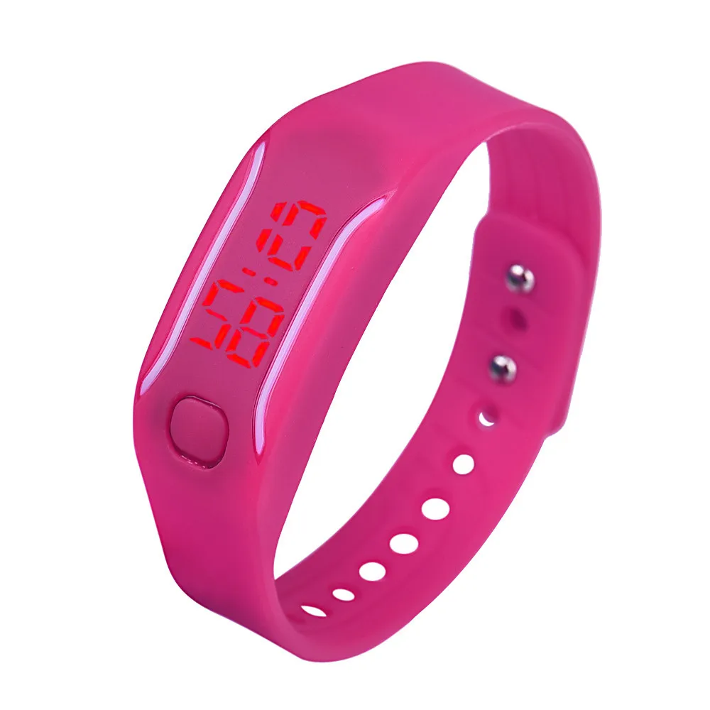 

New Cheap Mens Womens Rubber LED Watch Date Sports Bracelet Digital Wrist Watch 2019 Female Causal Simple Clock Relogio Feminino