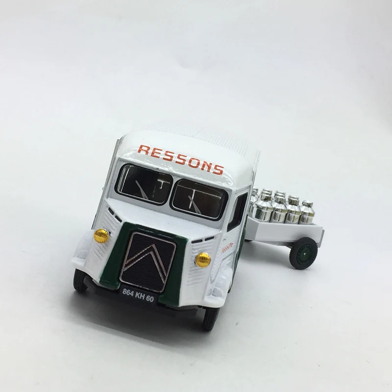 1/43 редкий классический симулятор Citroen с прицепом грузовика поставка молока