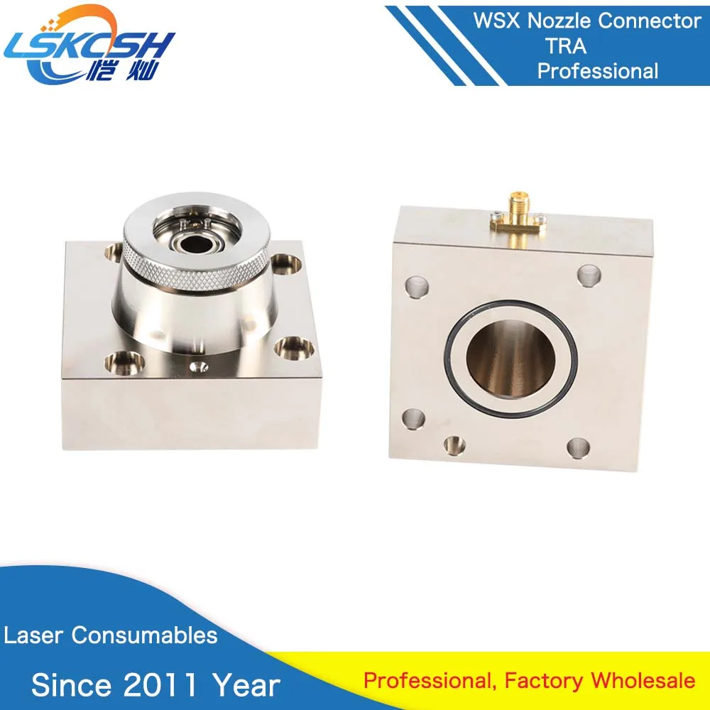 

LSKCSH WSX Fiber Laser Nozzle Connector Fiber Laser Head Parts WSX Capacitive Sensor TRA Professional Supplier Wholesale