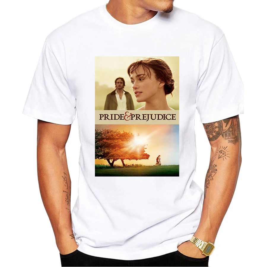 Футболка с принтом Poster Movie Pride &amp Preference унисекс коротким рукавом новинка крутая