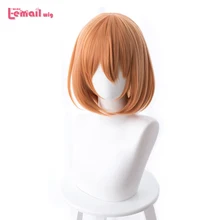L-email парик Gotoubun no Hanayome Yotsuba Nakano Косплей парики 30 см короткие термостойкие синтетические волосы Perucas Косплей парик