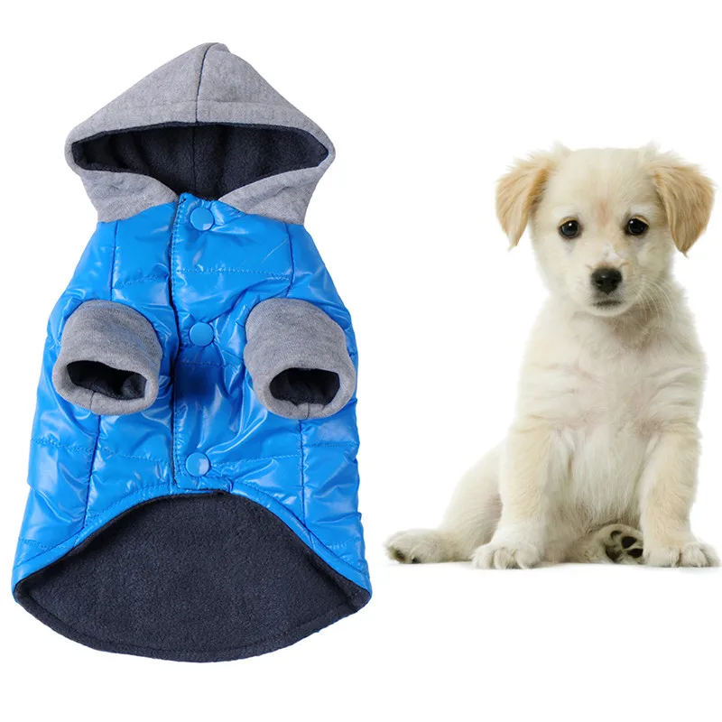 cotton puppy blue pets warm coat pet puppy cotton thermal jackets for pets winter outdoor cotton puppy blue pets warm coat pet puppy cotton thermal jackets for pets winter outdoor