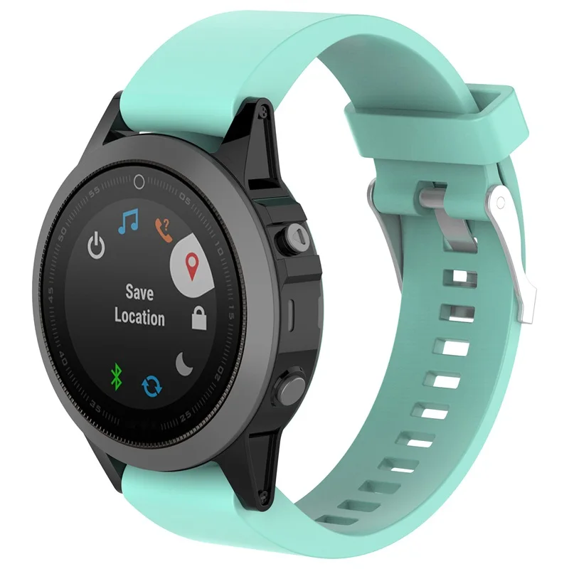 Для Garmin Fenix5S Smartwatch спортивный ремешок для часов Силиконовый ремешок для Garmin Fenix 5s/Plus металлические умные часы браслеты с застежкой