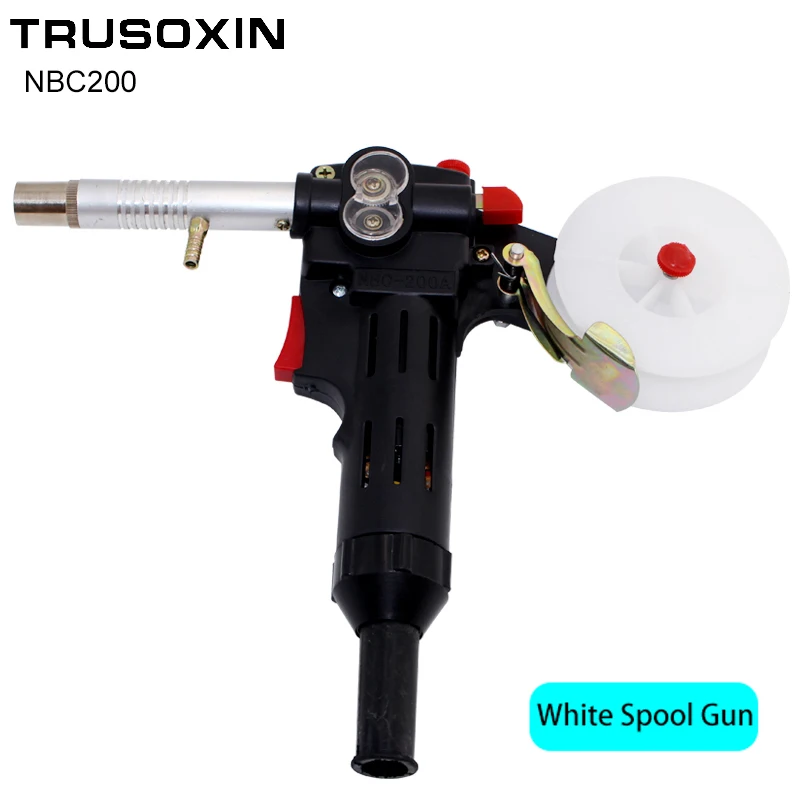 MIG welding machine Spool Gun Push Pull Feeder DC 24V Motor Wire 0.6-1.2mm Welding torch Aluminum copper stainless steel