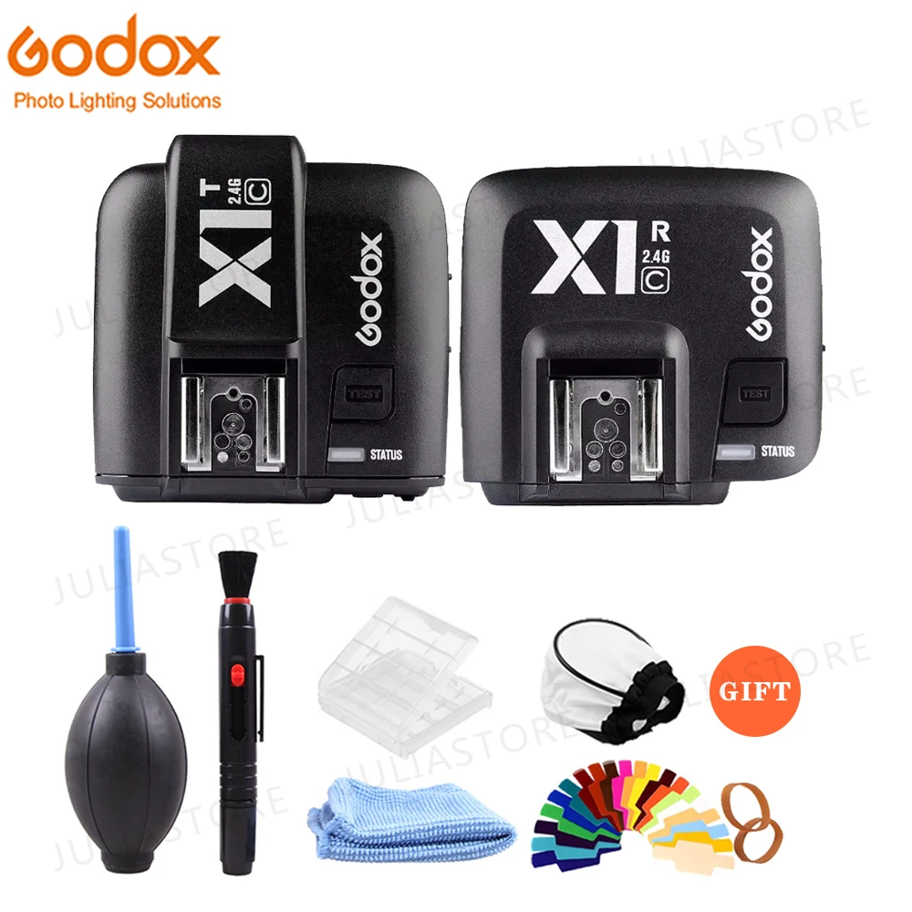 Godox X1 комплект ttl 2,4G беспроводной триггерный передатчик вспышки и приемник для Canon для Nikon для sony godoxTT685 V860 Вспышка speedlite