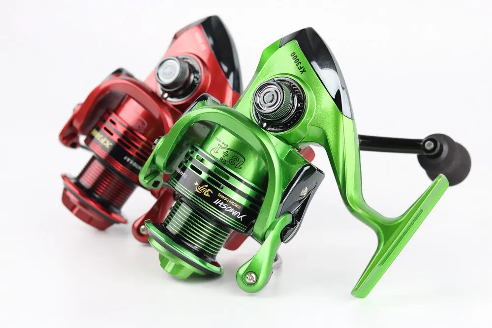 Pesca para a Pesca de Água Carretel de Pesca de Metal Alta Qualidade Fiação 14bb Xf1000 xf7000 Ratio 5.1: 1 4.7: 1 Roda Peixe Carretilha Salgada 3 Esporte e Lazer