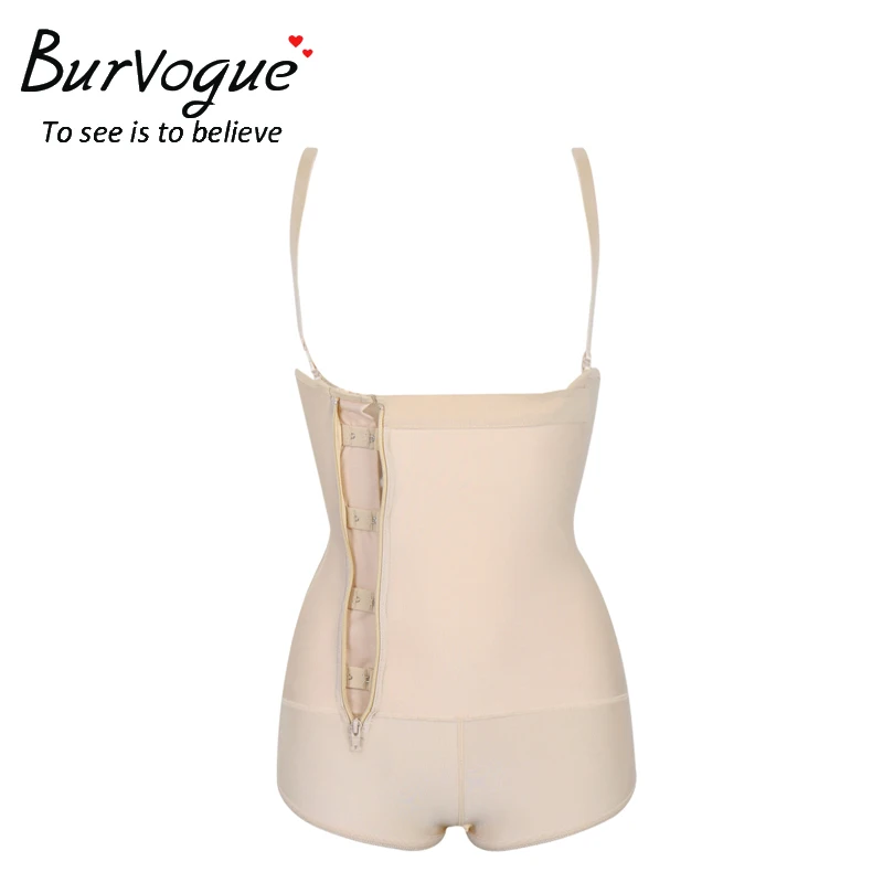 Burvogue Shaper Для женщин для похудения талии тренер Корректирующее белье Пластика Управление белье подтягивающее ягодицы белье из латекса на молнии пикантные средства ухода за кожей