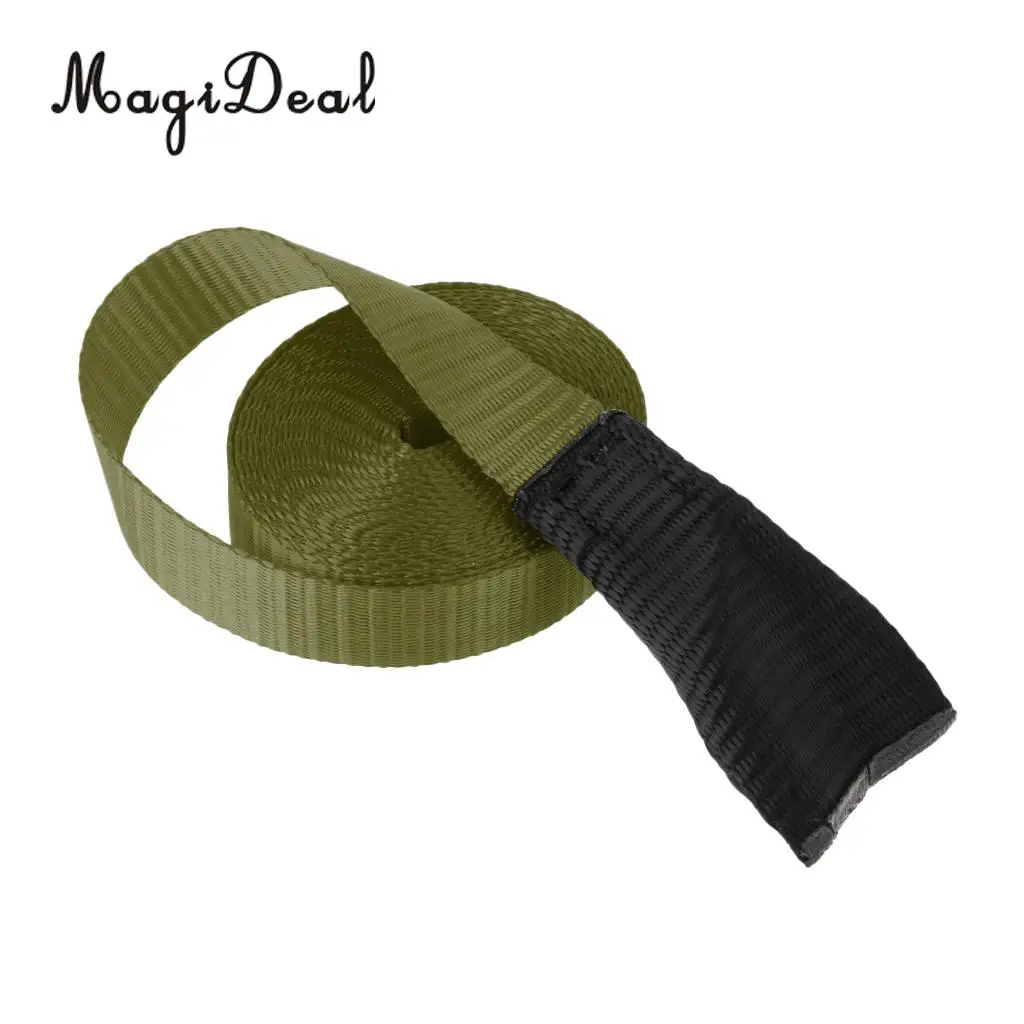 MagiDeal SUP 300cm 25mm Kayak Canoe Tie Down Strap Pack Lash Belt Metal Buckle for Dinghy Surfing Rafting Surfboard Accessory