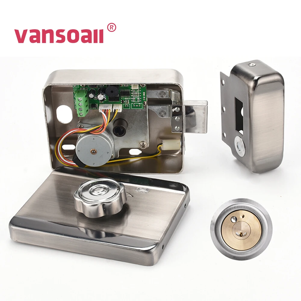 

VANSOALL Electric Control Lock Electronic RFID Door Lock for Video Intercom Doorbell Door Access Control System