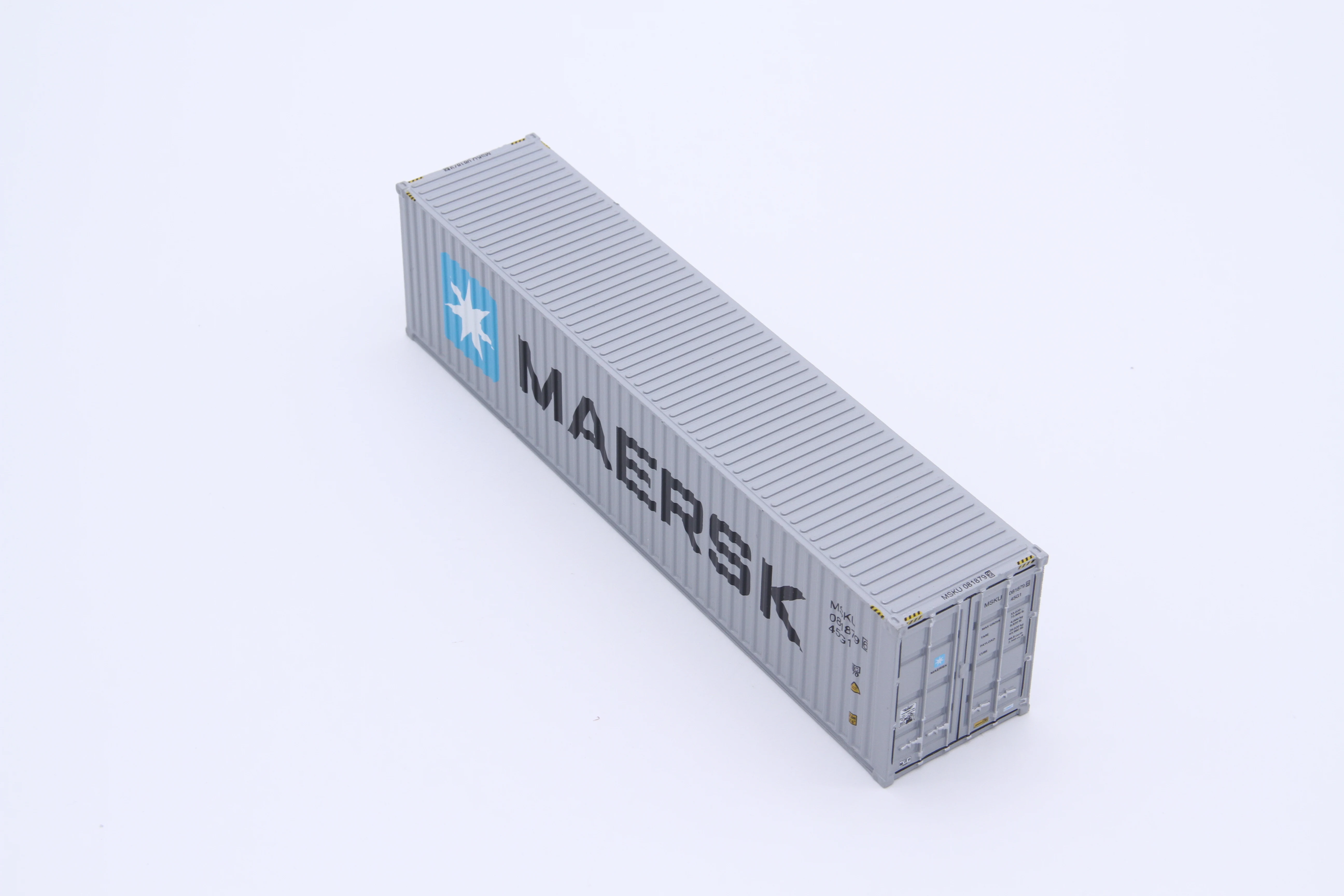 Коллекционная литая Игрушечная модель подарок 1:50 весы MAERSK 40-футового грузовой контейнер модель для делового подарка, Дисплей украшения