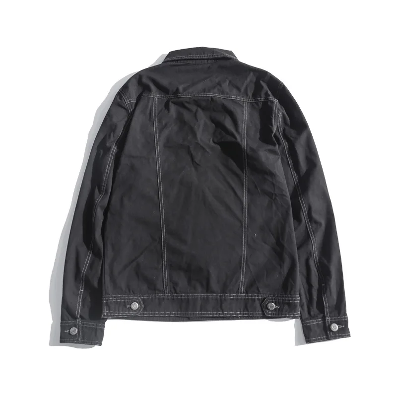 2017 New Autumn Winter Denim Jacket Men Fashion Streetwear Hip Hop Punk Jeans Motorcycle Jacket Outwear Chaqueta Hombre Jaqueta