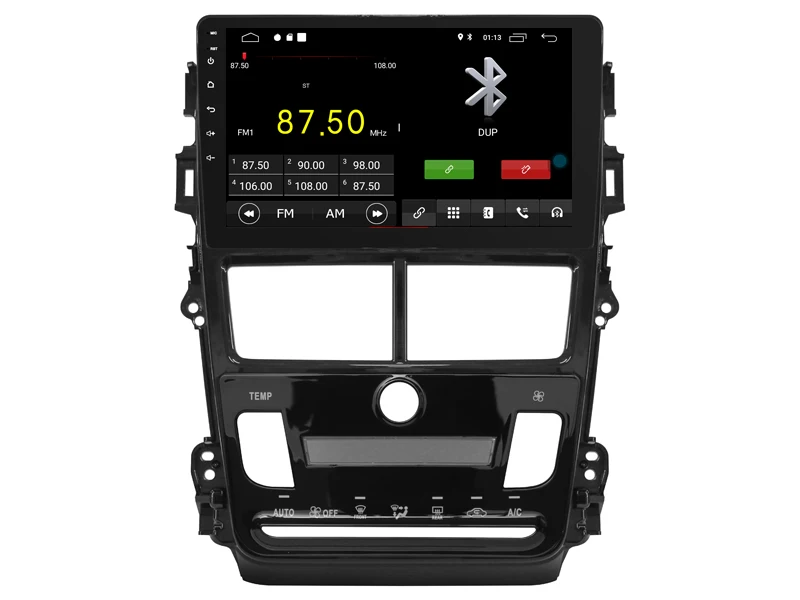 Top Elanmey android 8.1 car radio for toyota vios yaris 2018 accessories DSP device Gps Navi multimedia bluetooth camera recorder 5