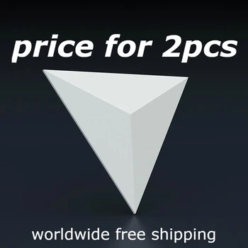 

2pcs Plastic Molds Plastic forms, plastic 3D decorative wall panels "Triangle" for gypsum, unique NEW design BEST PRICE