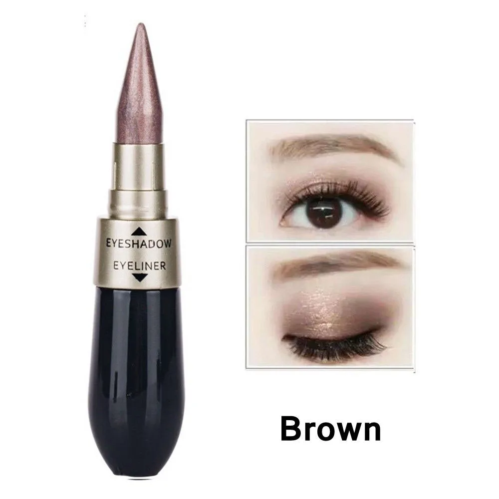 Профессиональные блестящие Eye Liner Pen Косметика для Для женщин серебро розовое золото Цвет жидкости Блестящий подводка для глаз макияж принадлежности для макияжа
