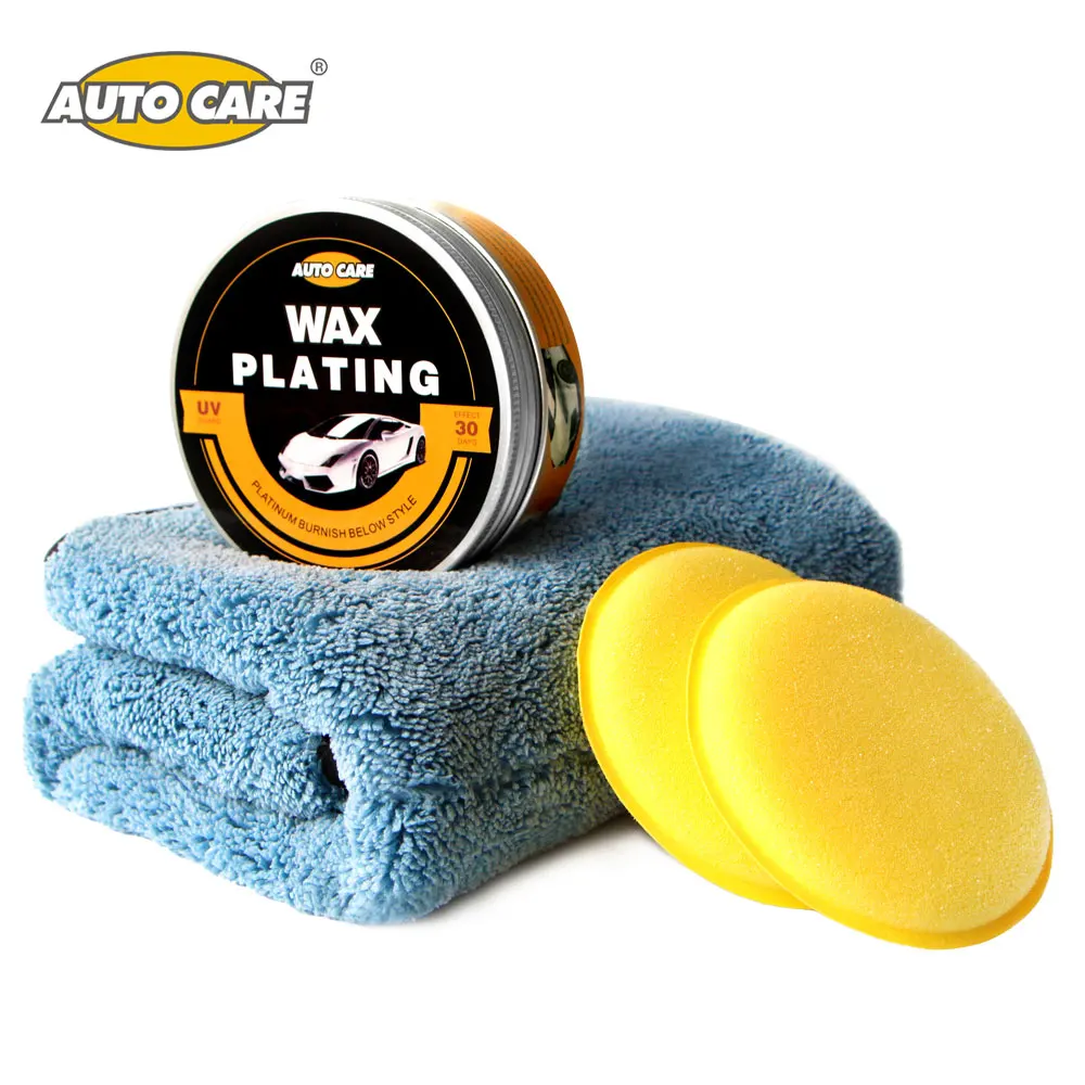 AutoCare Car Wax Cystal Plating Set Hard glossy wax layer covering the paint surface coating formula Super waterproof film