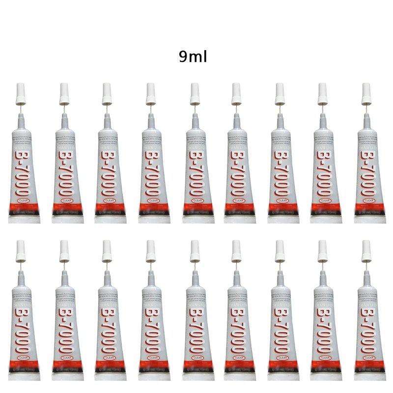 

B7000 Glue 9ml Industrial Strength Super Adhesive Clear Liquid B-7000 Glue Diy Phone Case Crafts Pearls Jewelry Rhinestones