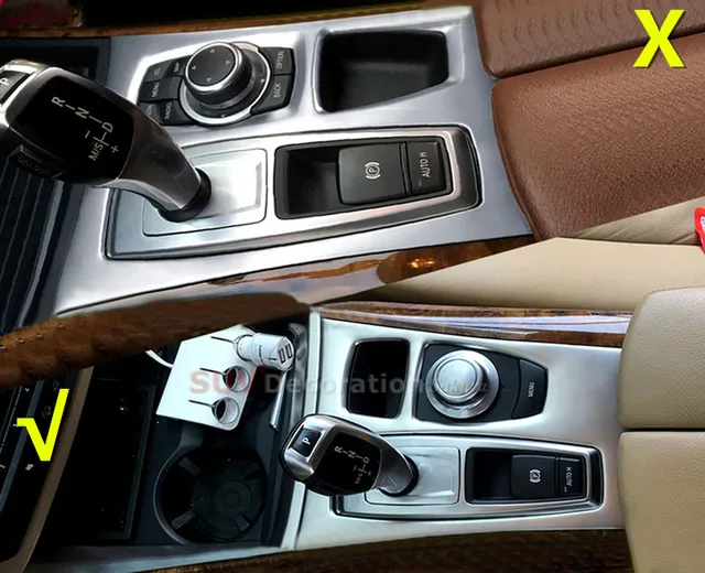 For BMW X5 E70 2007 2008 2009 Stainless Steel Inner Gear